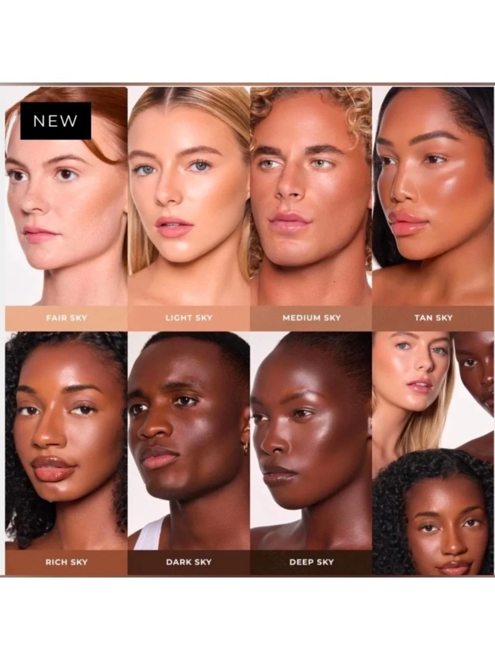 Lunar Beauty Outer Dimension Bronzing & Sculpting Stick in Light Sky 0.42oz NEW!